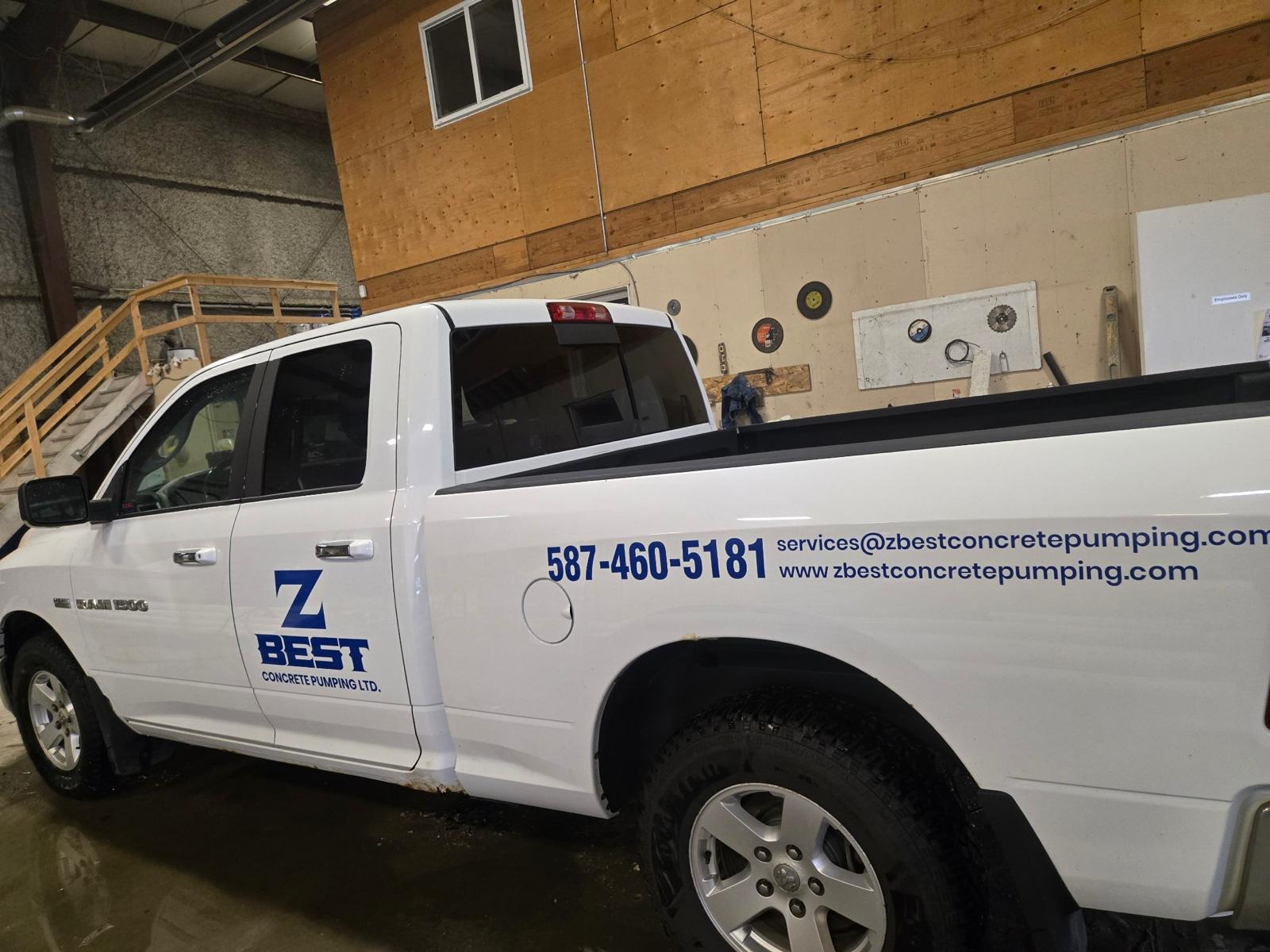 Concrete slab pumping service Edmonton Alberta